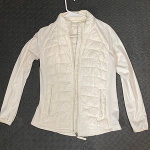 White Calvin Klein light jacket size S